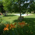 The gardens at Maison Lannet